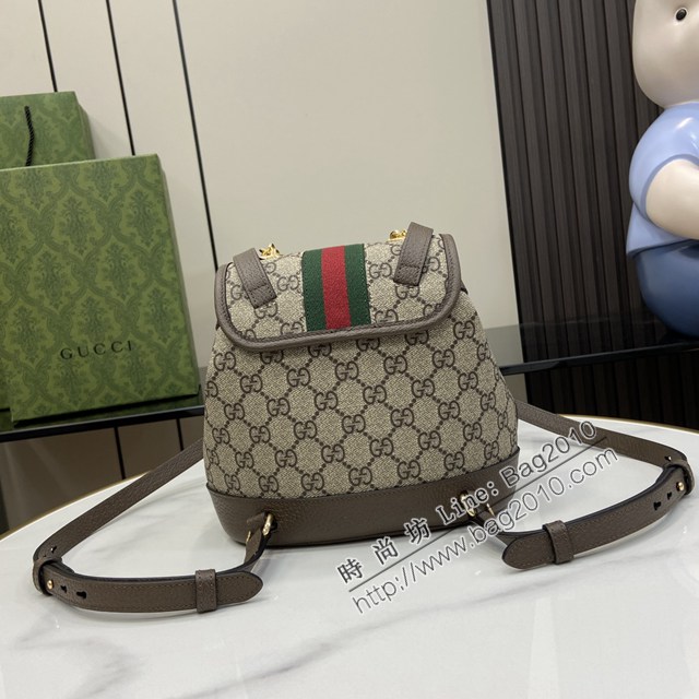 Gucci專櫃古馳最新款Ophidia系列迷你背包女士背包 jh2515型號：795221
